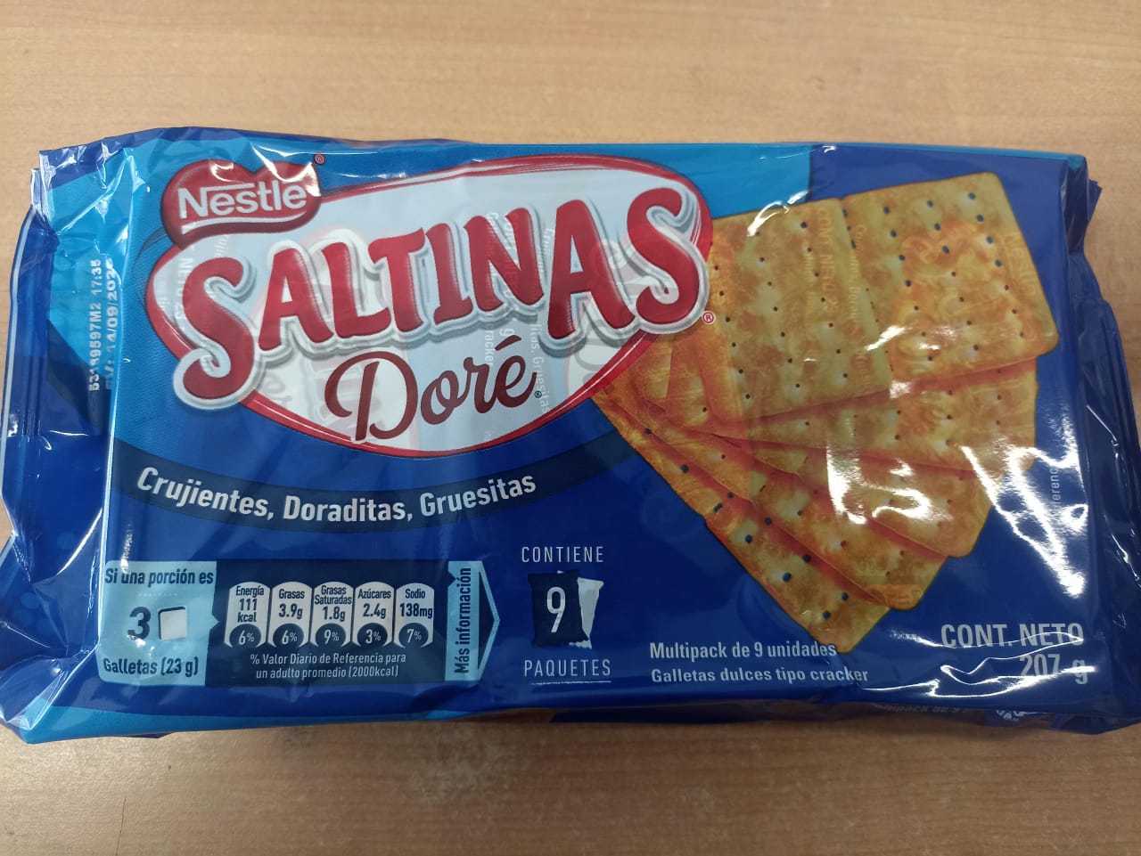 Galletas Nestle Saltinas Dore
